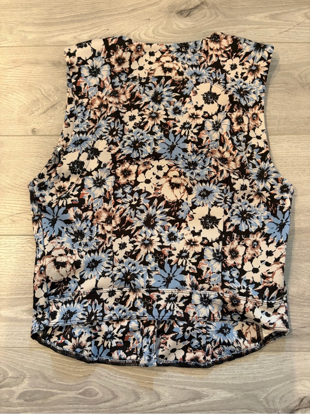 Free People New Romantics Corset Crop Floral Tank size Small - Picture 4 of 8